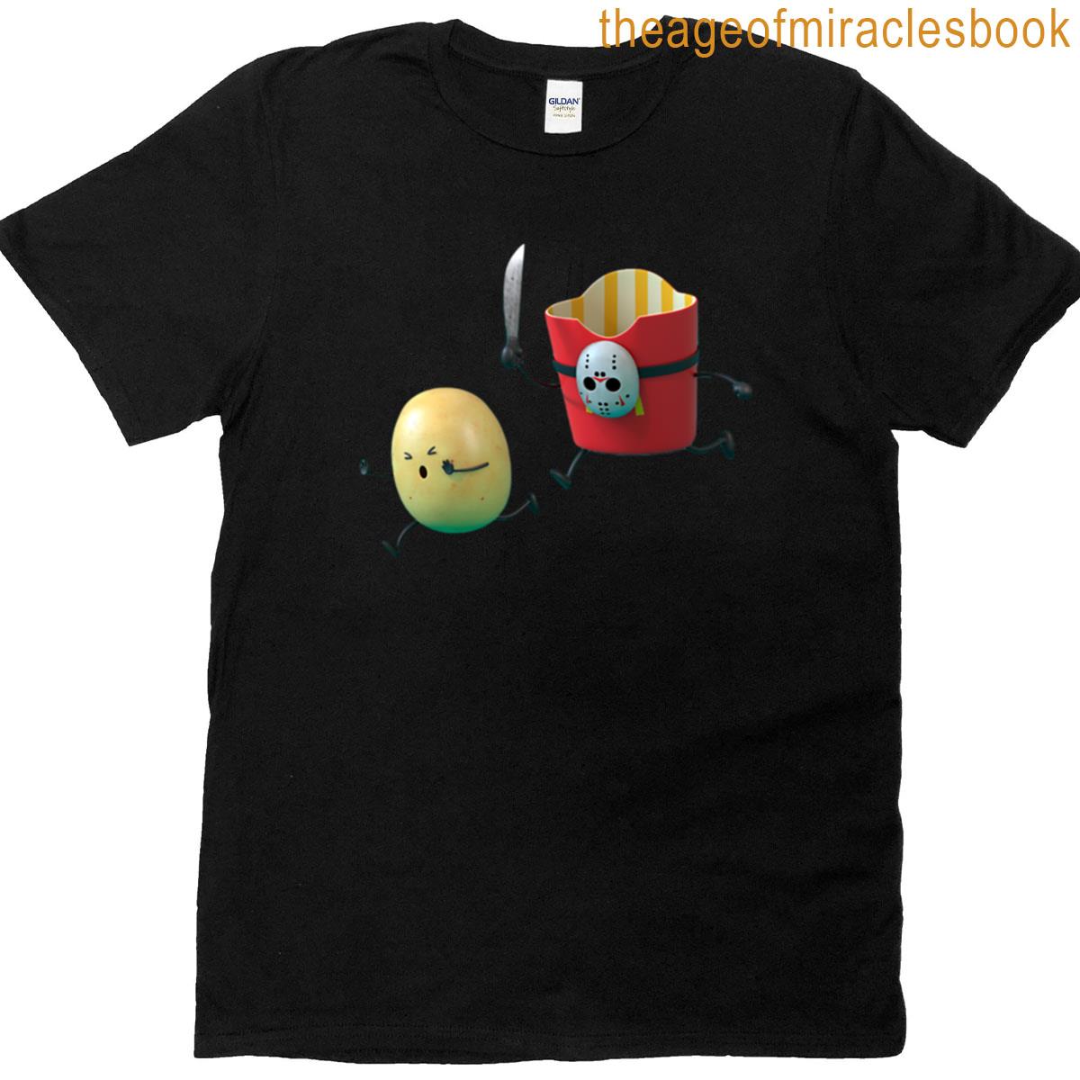 Cute Fight Potatoes T-shirt