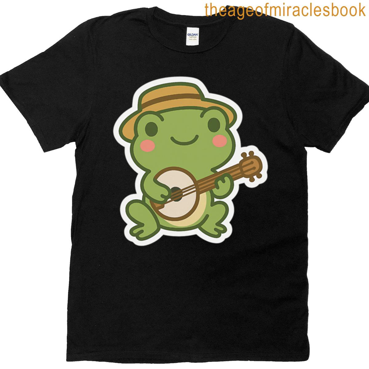Frog Loves Banjo T-shirt