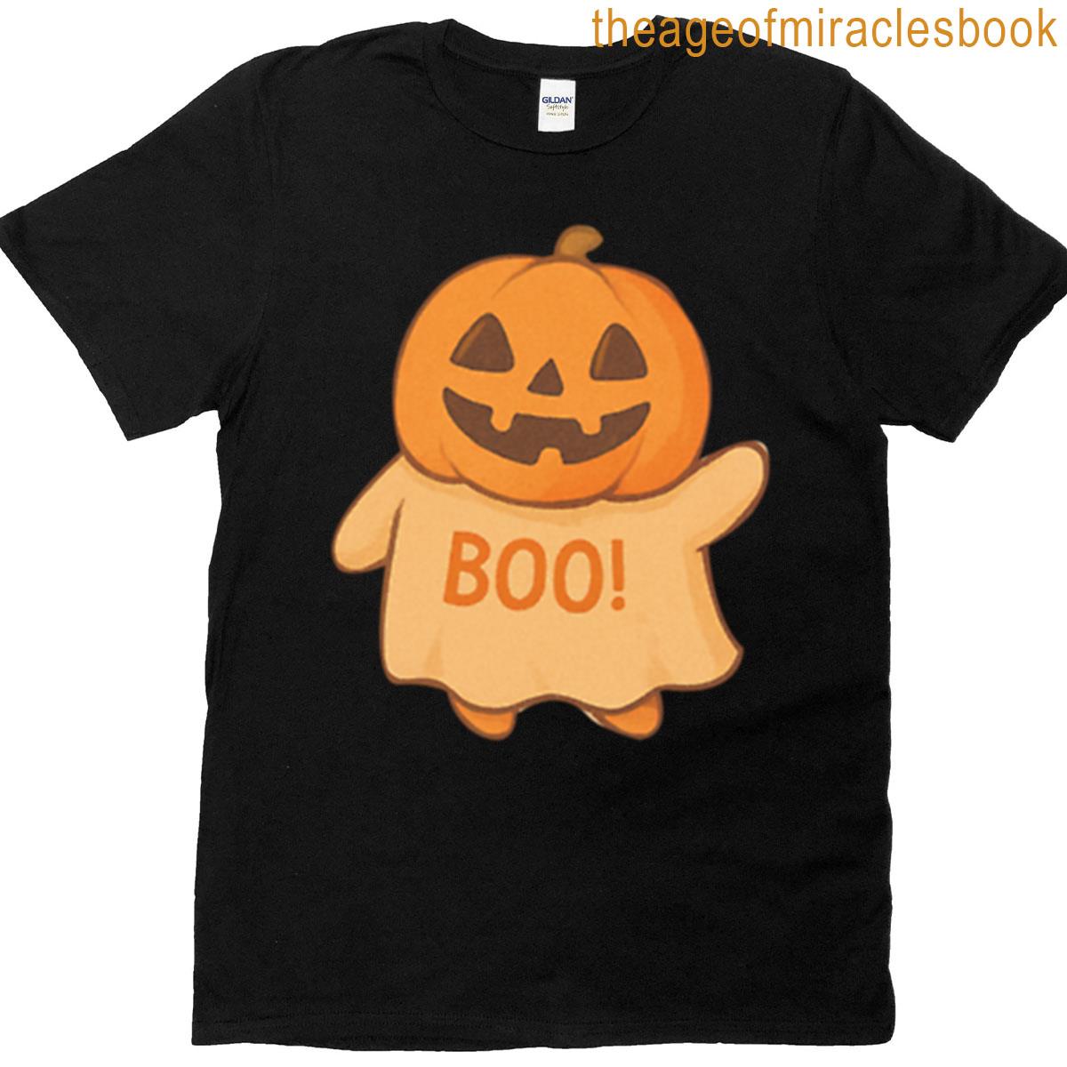 Ghost Pumpkin Head T-shirt