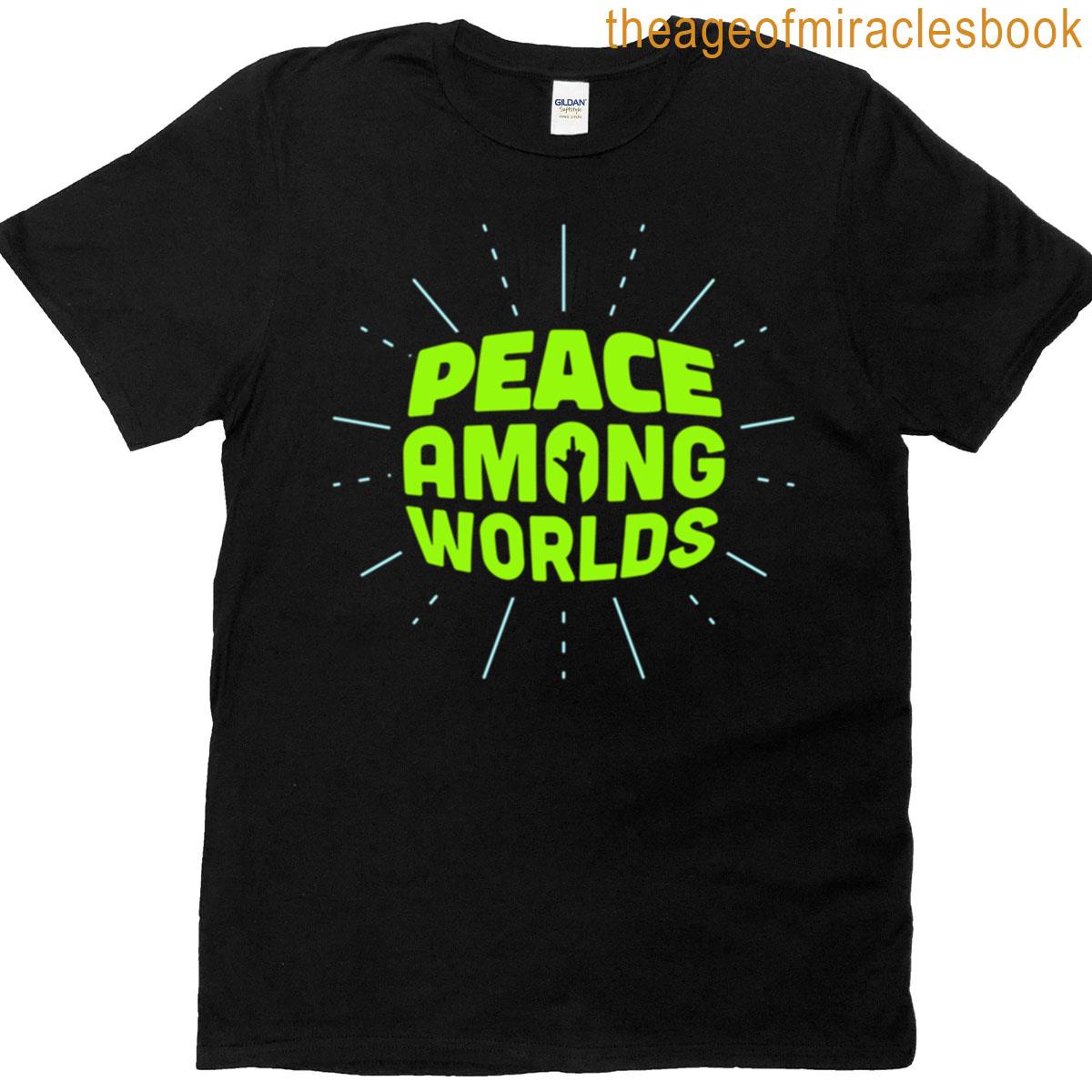 Peace Among Worlds Green T-shirt