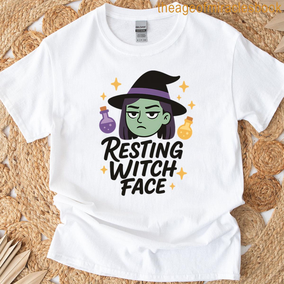 Resting Witch Face – Funny Halloween T-shirt