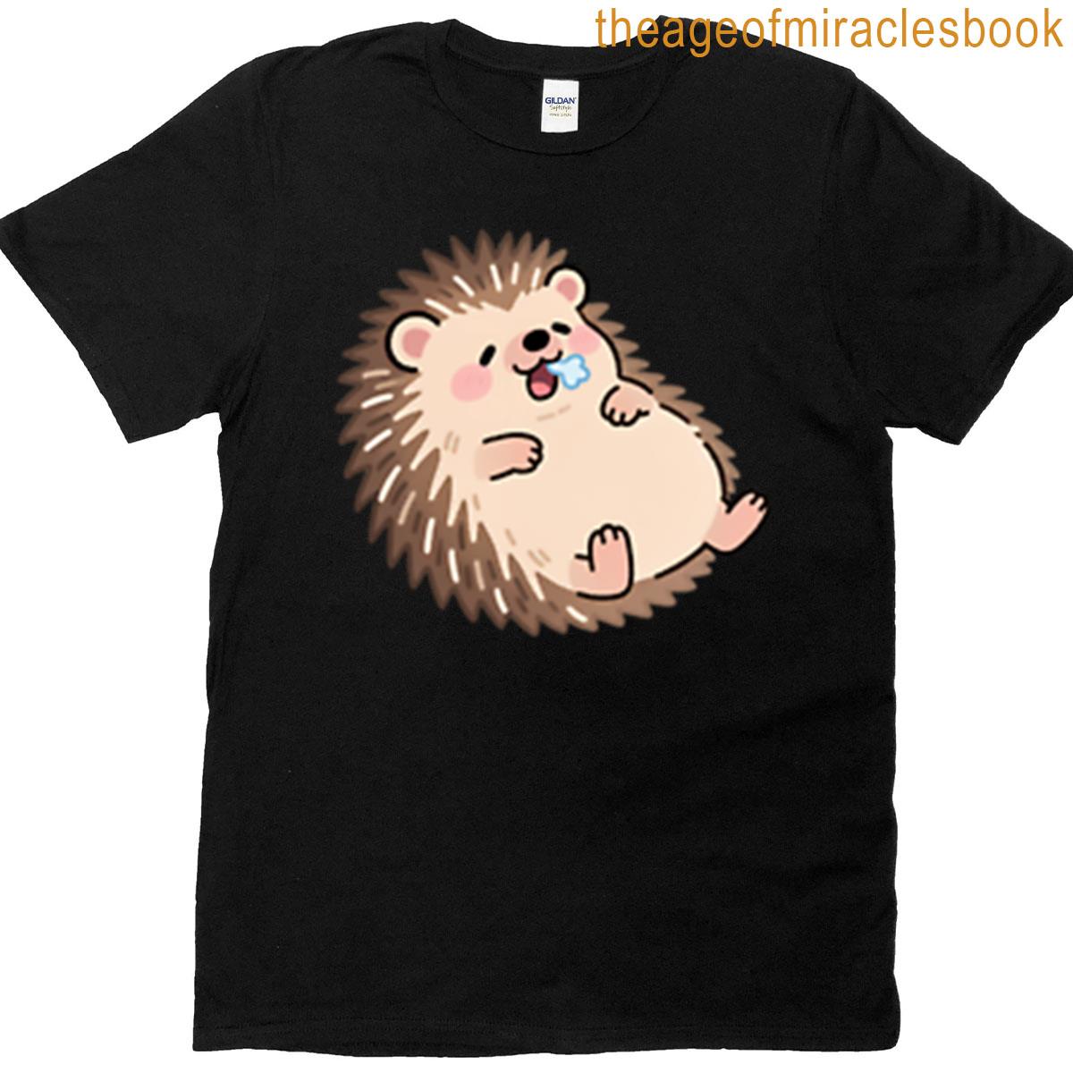 Sleepy Sniffling Hedgehogi Oversized T-shirt