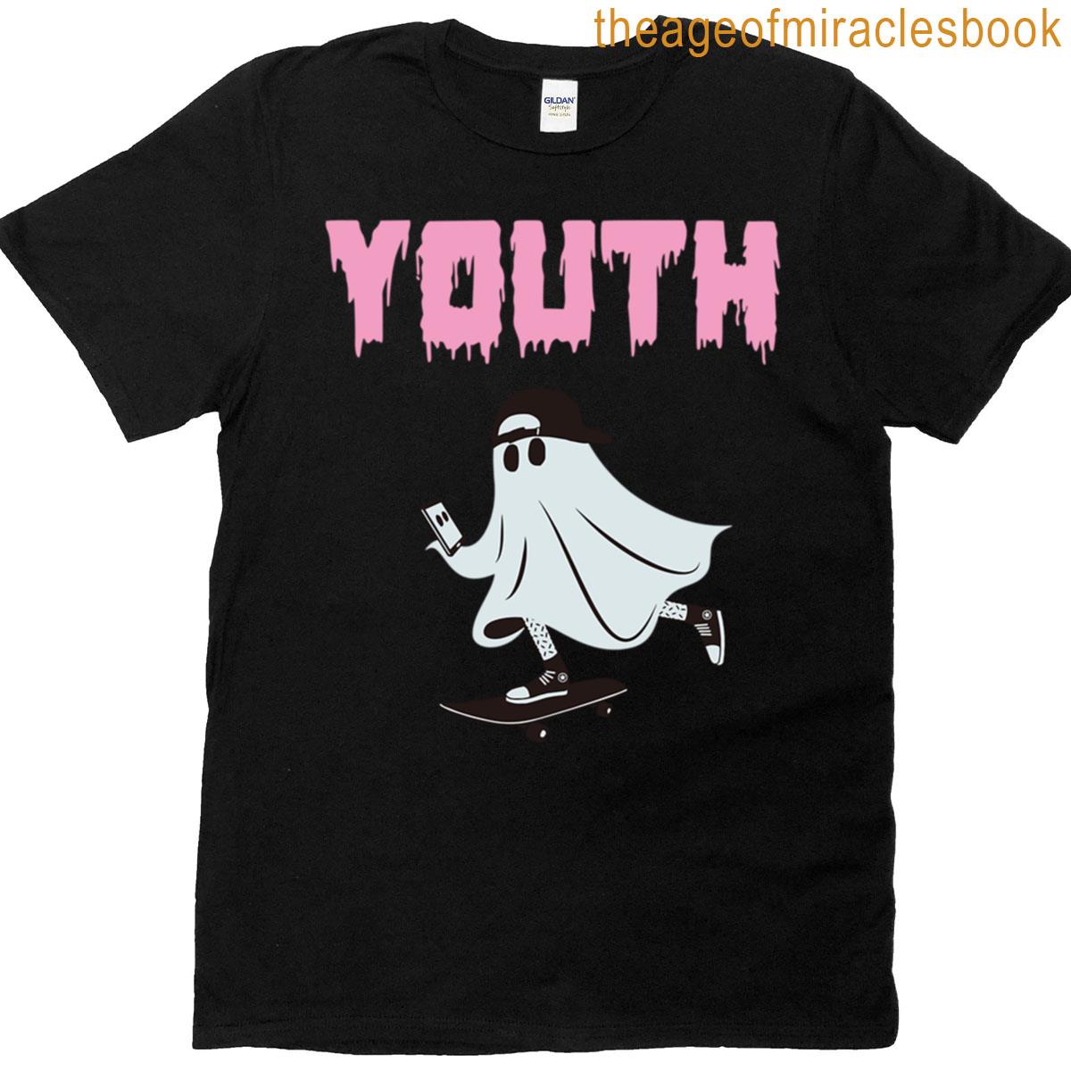 Tokyo Ghostie Zombie Gothic Font Oversized T-shirt