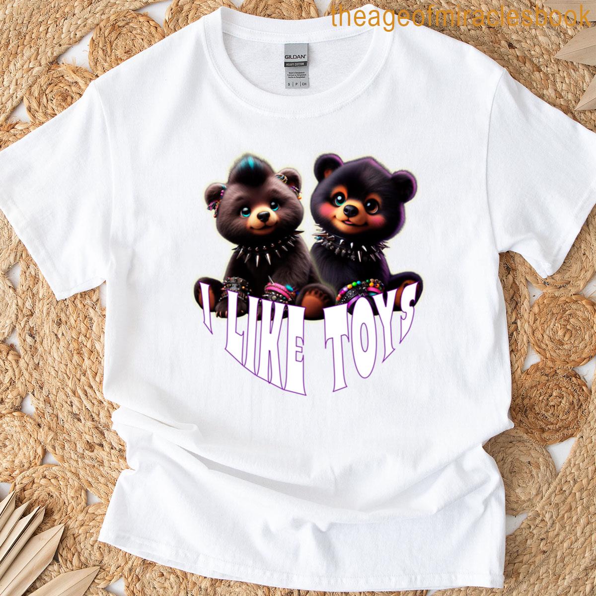 Toy Teddy Bears In Spiked Collars T-shirt