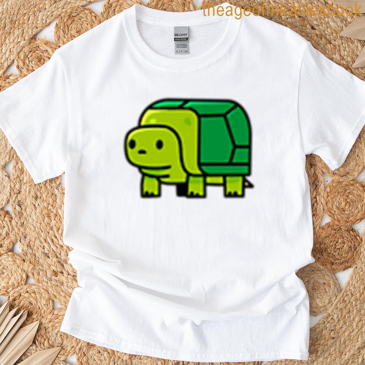 Turtabe – Turtle With Cube Shell Oversized T-shirt