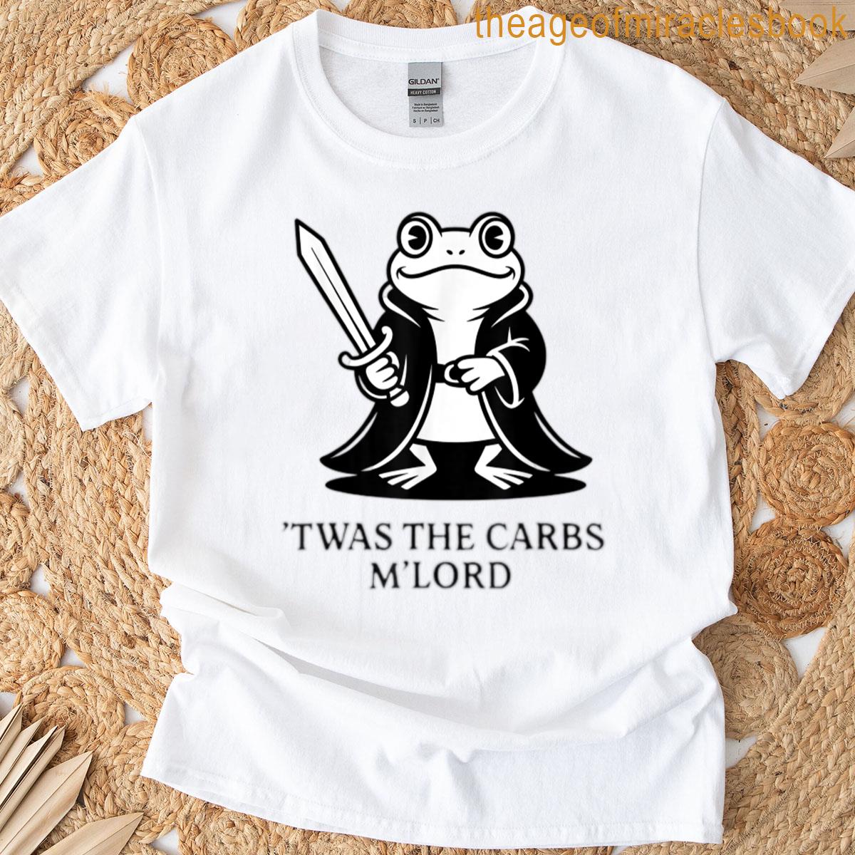 Twas The Carbs M Lord T-shirt