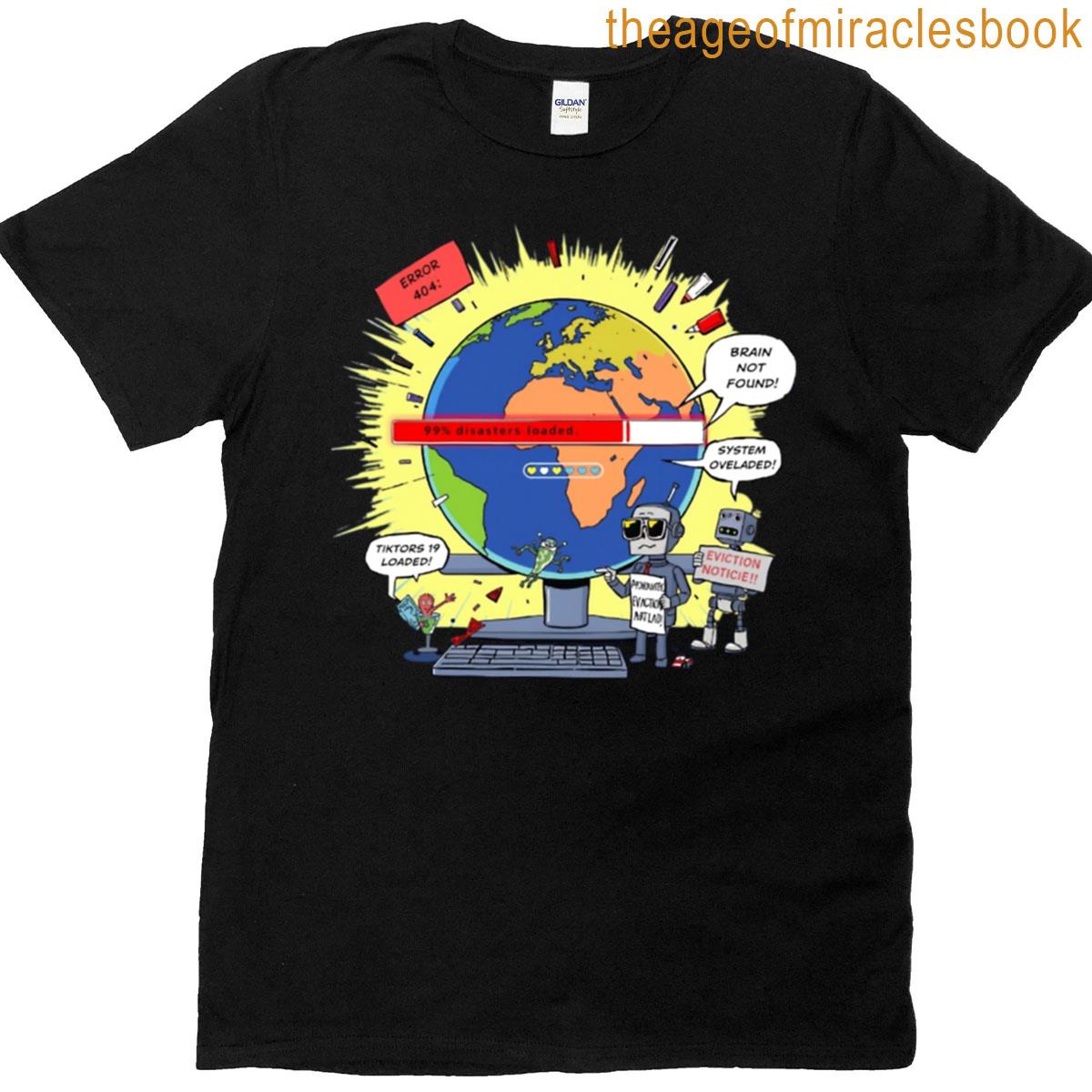 Apocalyptic Dark Humor Design T-shirt