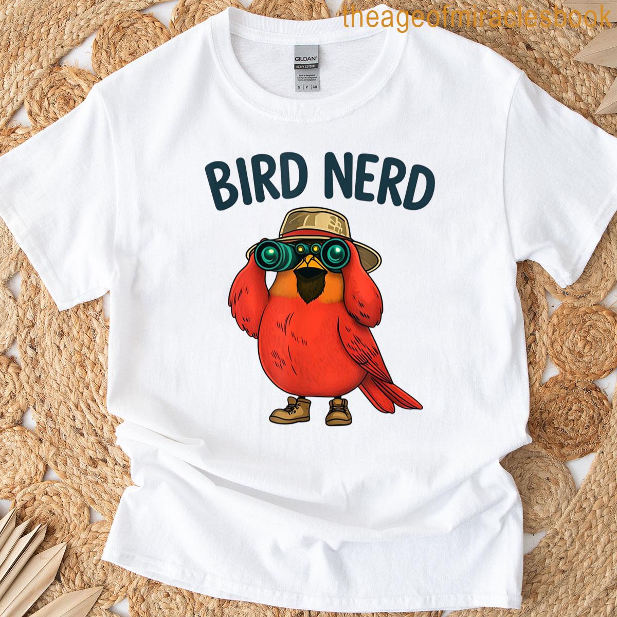 Bird Nerd Watching Tee Funny Gift For Bird Lovers T-shirt