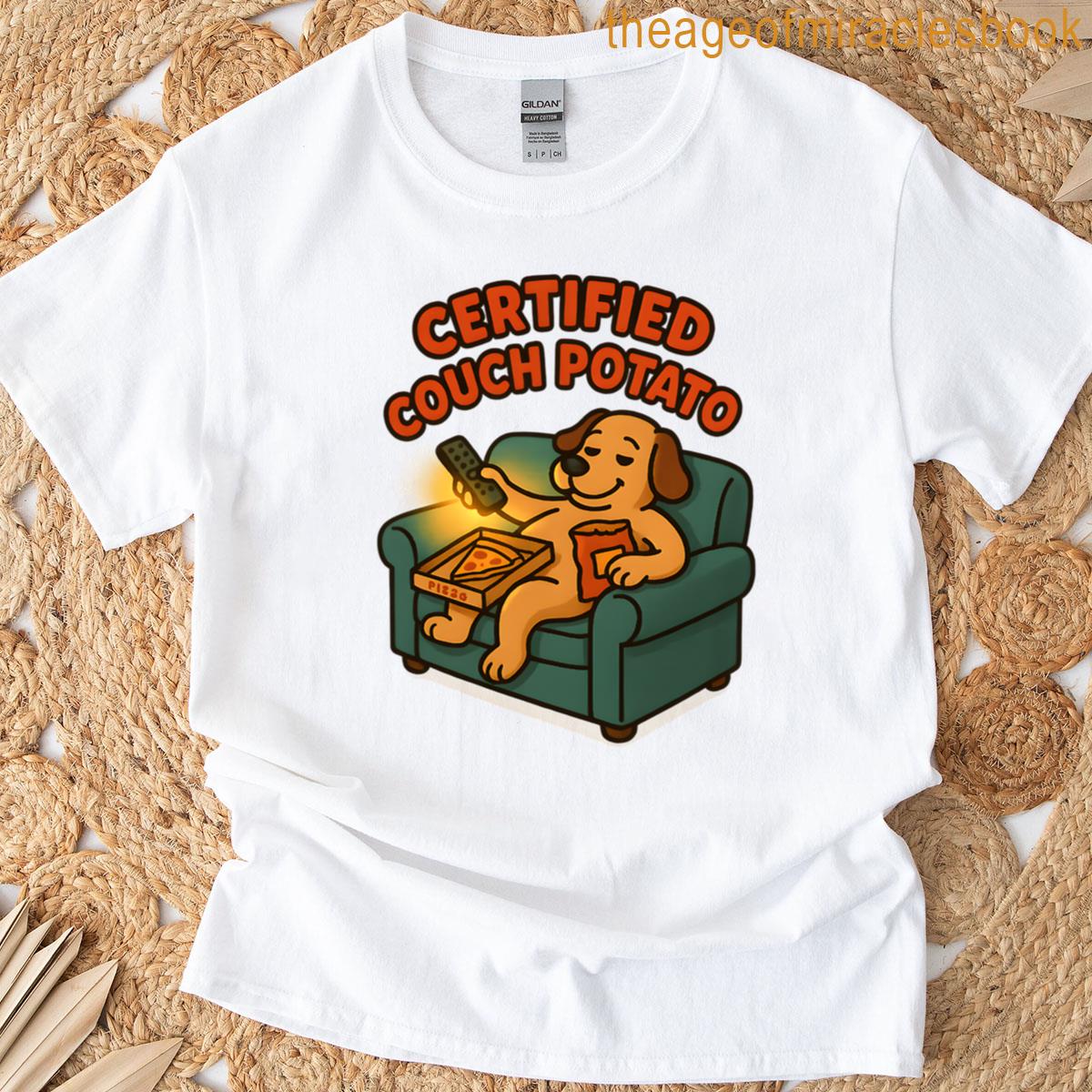Certified Couch Potato Oversized T-shirt