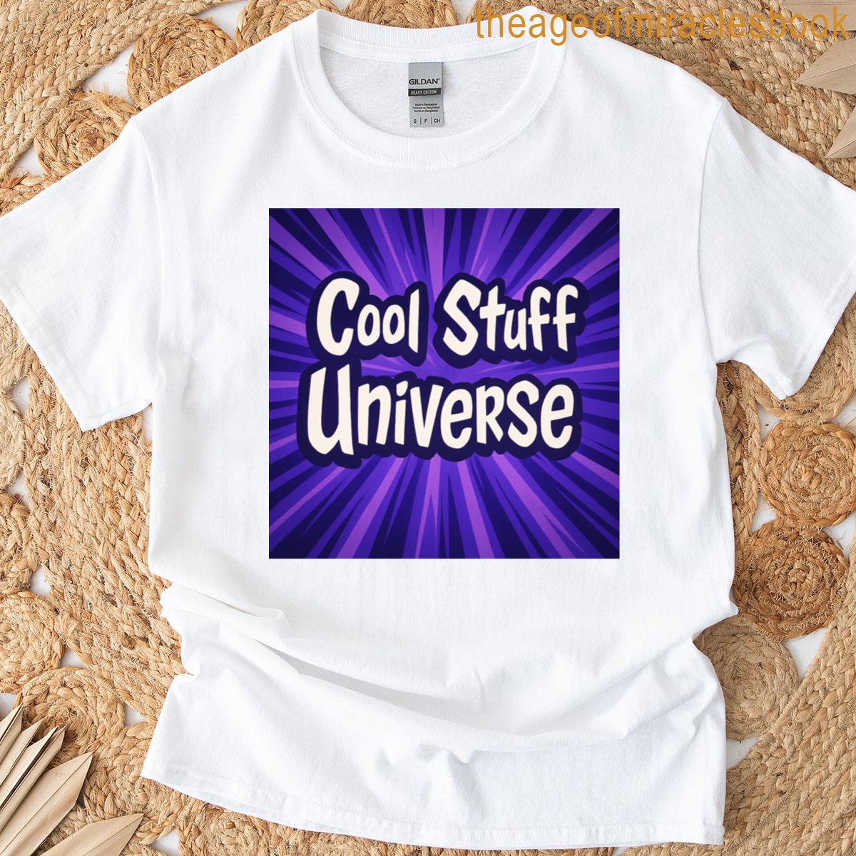 Cool Stuff Universe Blueburst Logo T-shirt