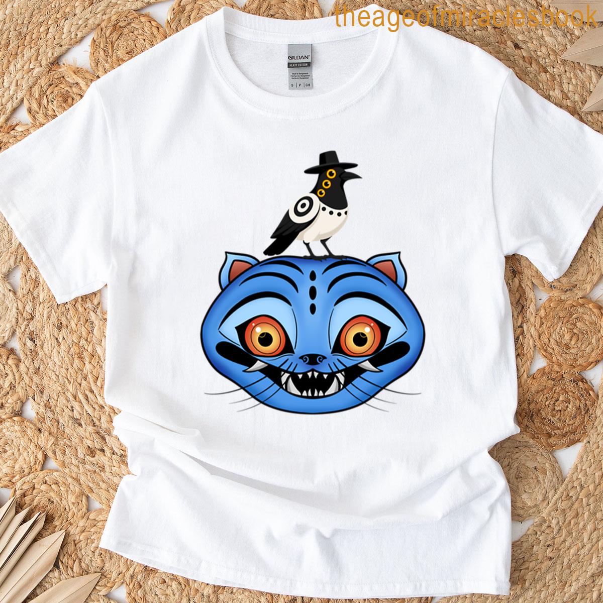 Demon Tiger And Crow T-shirt