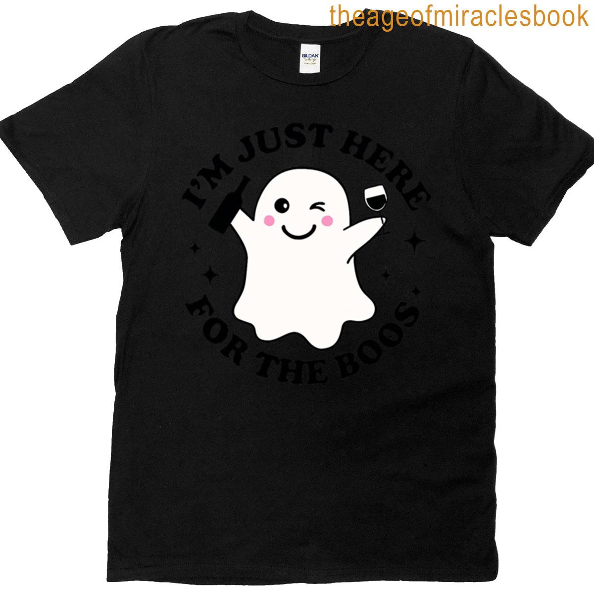Funny Ghost Booze Meme T-shirt