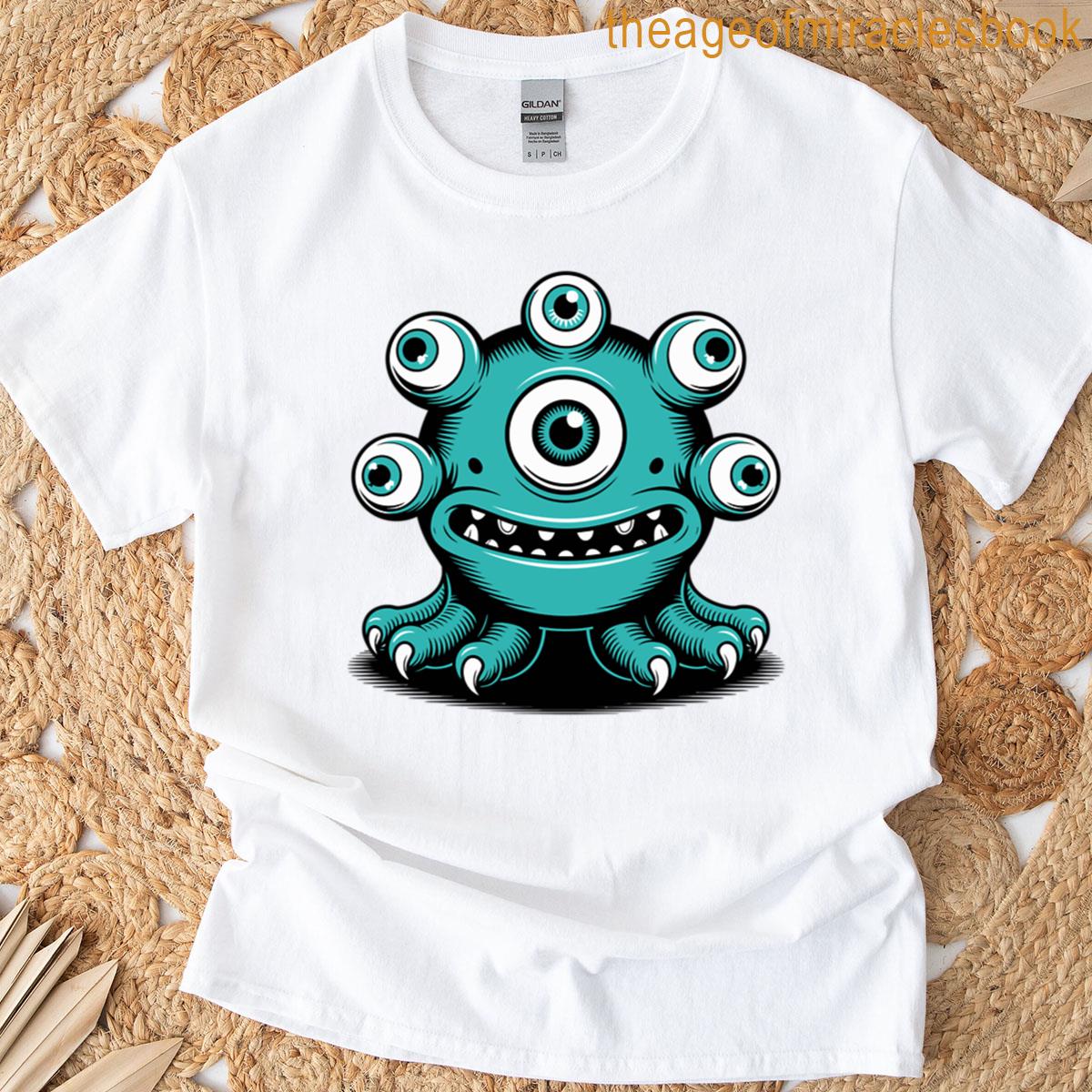 Happy Tentacle Cyclops Beholder T-shirt