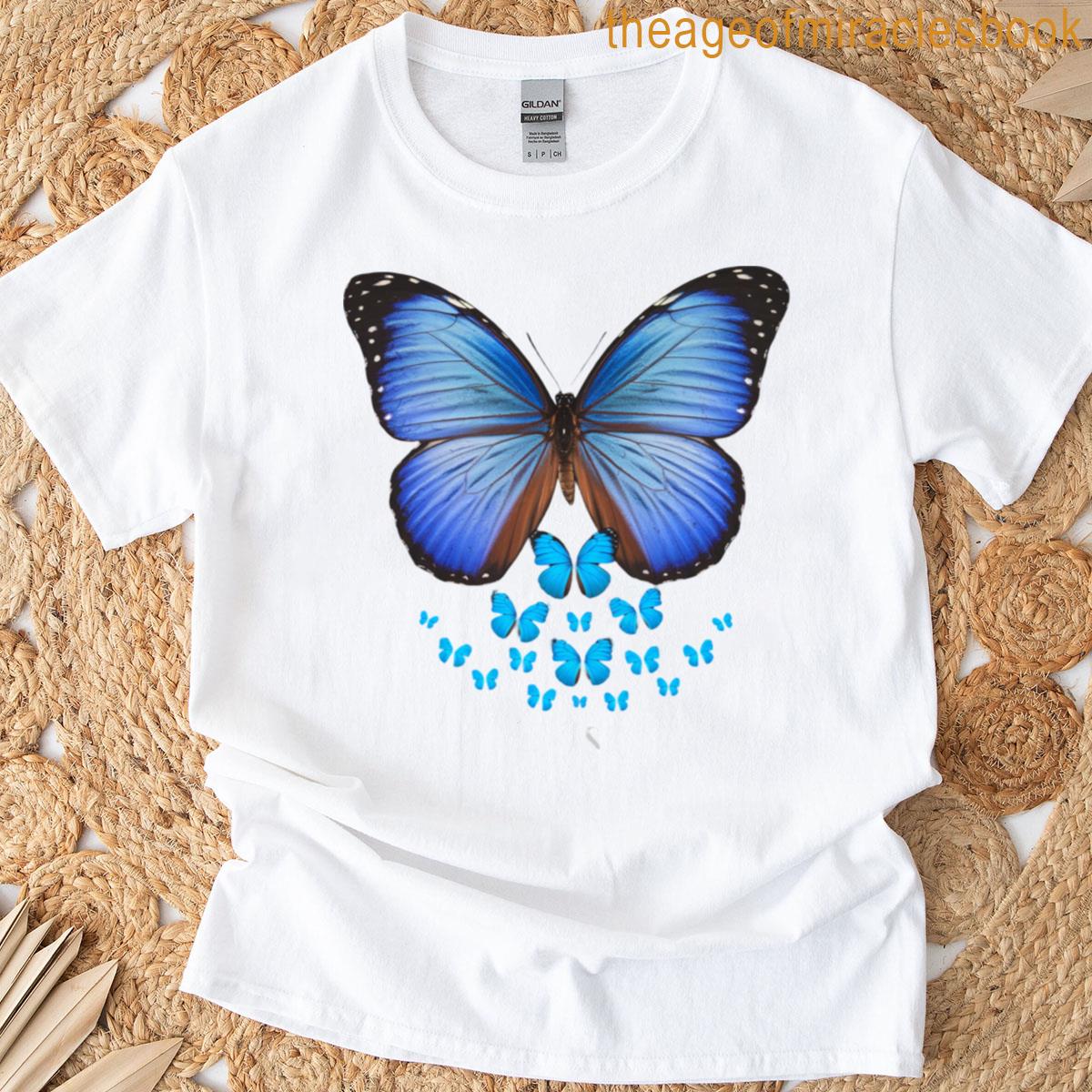 Hydrocephalus Awareness Butterfly T-shirt