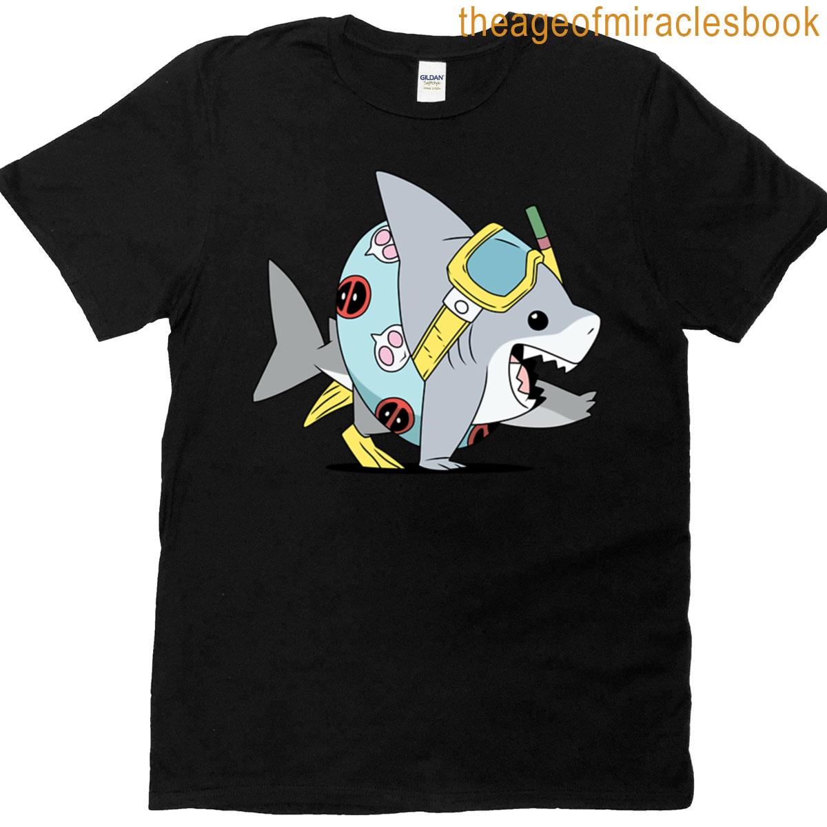 Jeff The Land Shark Beach T-shirt
