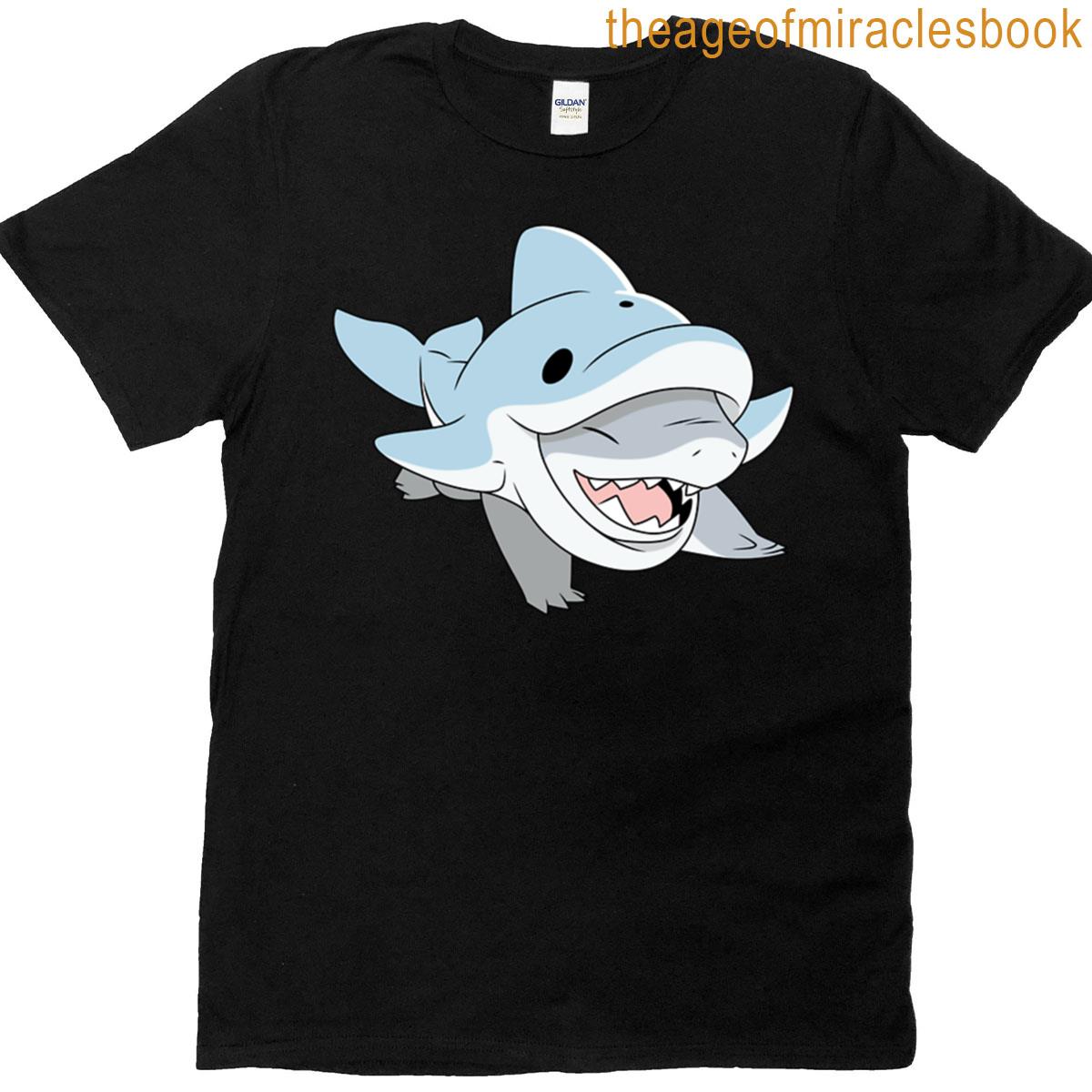Jeff The Land Shark Dolphin Oversized T-shirt
