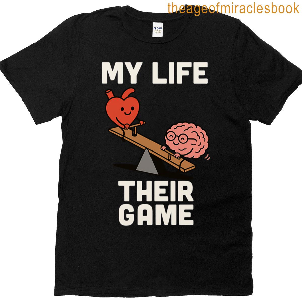 My Life Their Game Oversized T-shirt