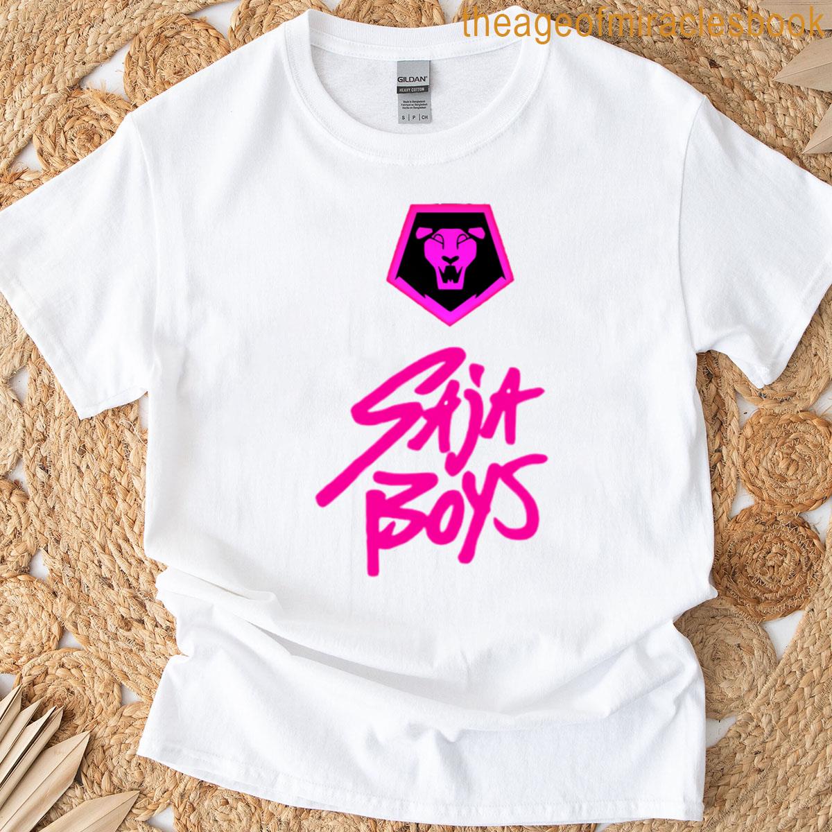 Saja Boys Lion Logo T-shirt