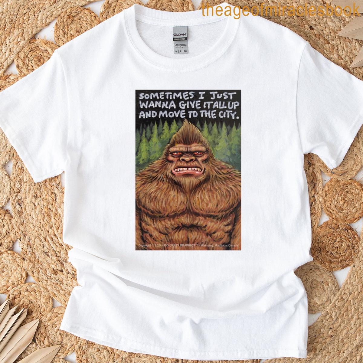 Sasquatch Thoughts T-shirt