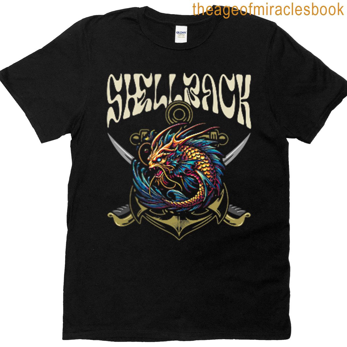 Shellback Imperium Neptuni Regis Equator Crossing Art T-shirt