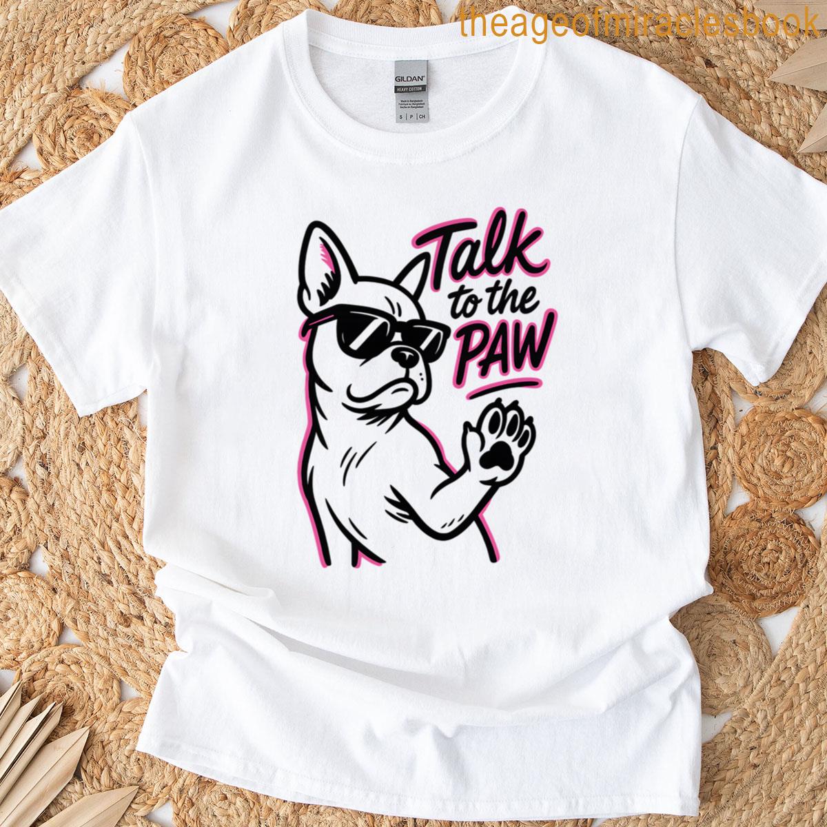 Talk To The Paw Oversized T-shirt