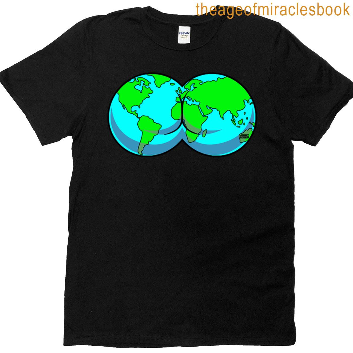 Your Booty Like Two Planets Wiggle Wiggle Wiggle T-shirt