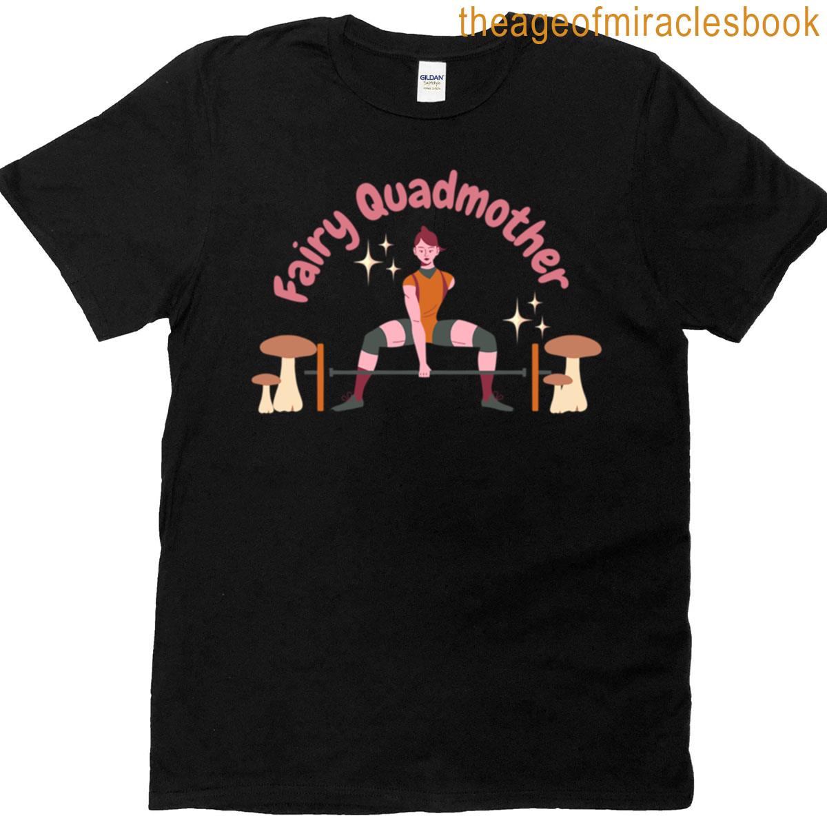 Fairy Quadmother Design Blue T-shirt