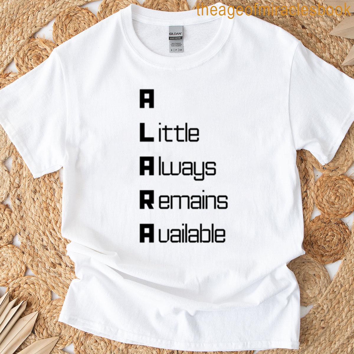 Funny Alara Nuclear Engineering Acronym Pun Oversized T-shirt