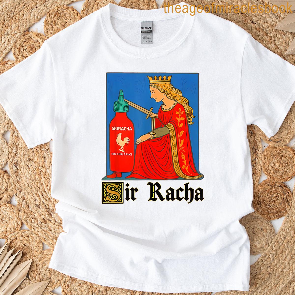 Funny Hot Sauce Medieval Art T-shirt