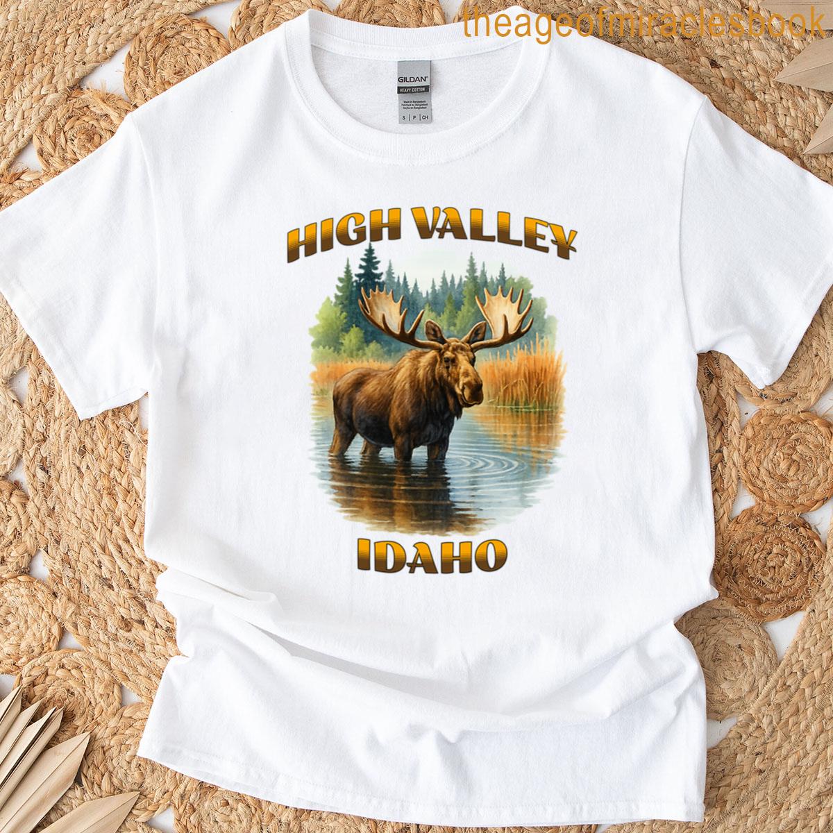 High Valley Idaho – Moose T-shirt