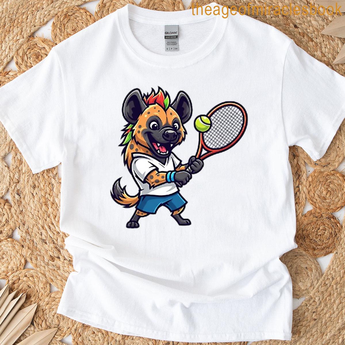 Hyena Tennis Player Oversized T-shirt