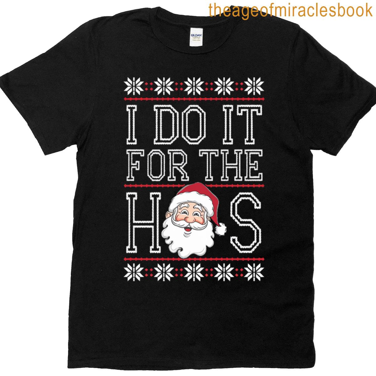 Inappropriate Christmas Funny Oversized T-shirt