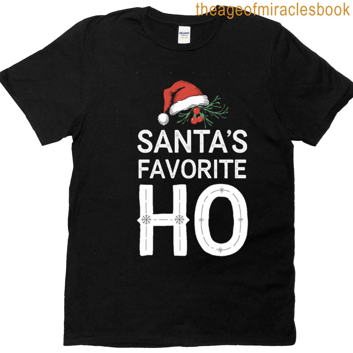 Inappropriate Christmas Naughty T-shirt