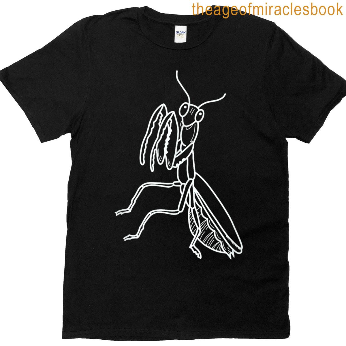 Large Praying Mantis Standing Bug T-shirt