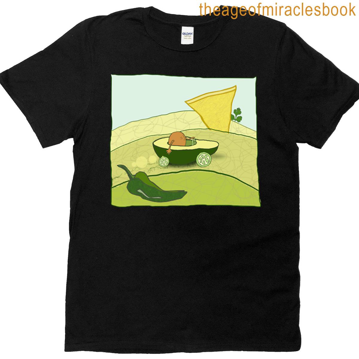 Roll With Your Avocado Oversized T-shirt