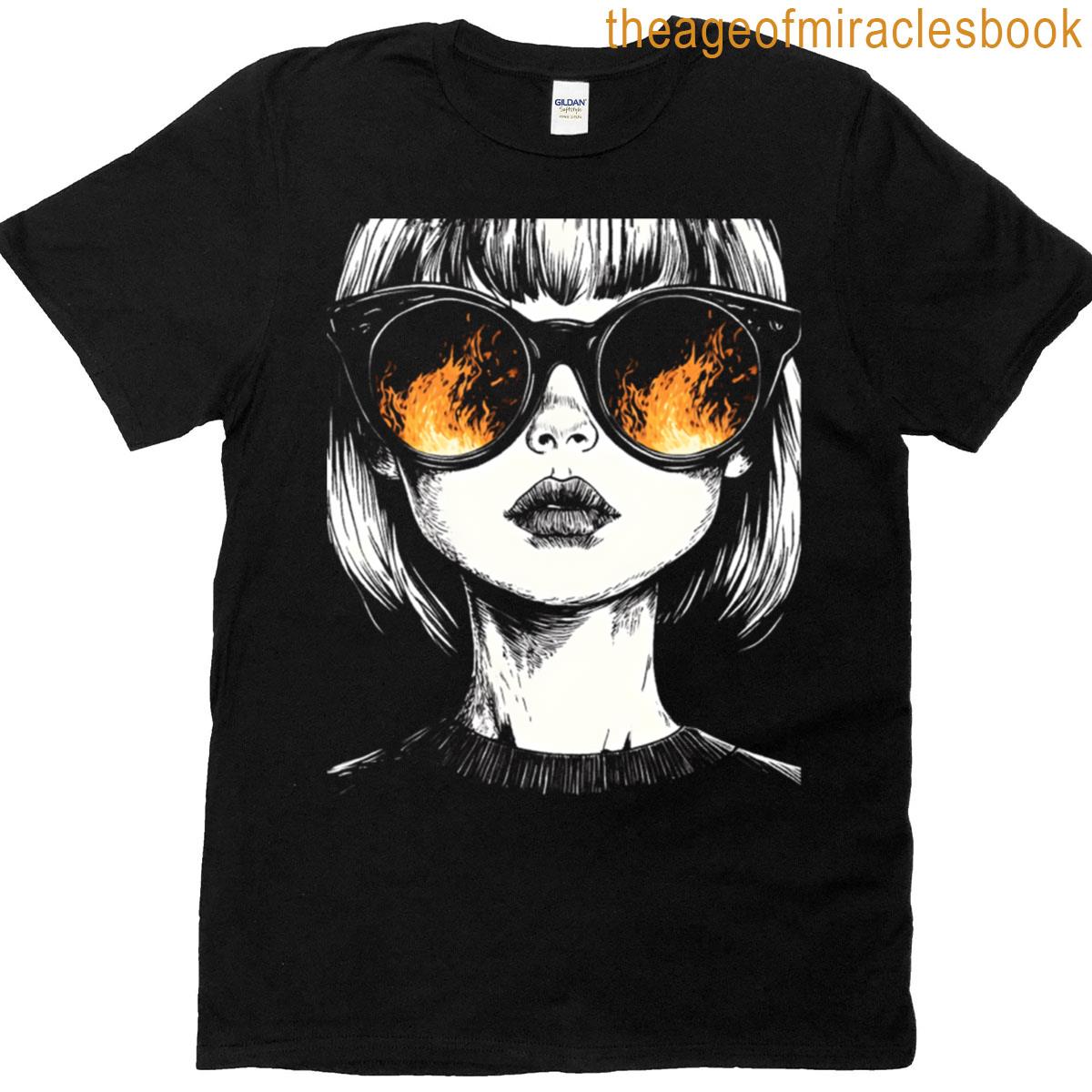 Watching It Burn Ing Sun T-shirt