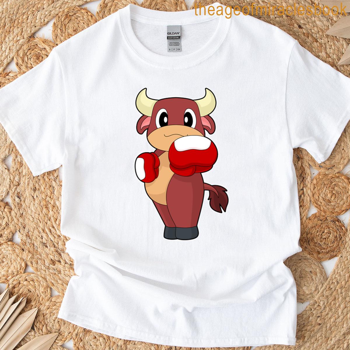 Bull Boxer Boxing Gloves Boxing T-shirt