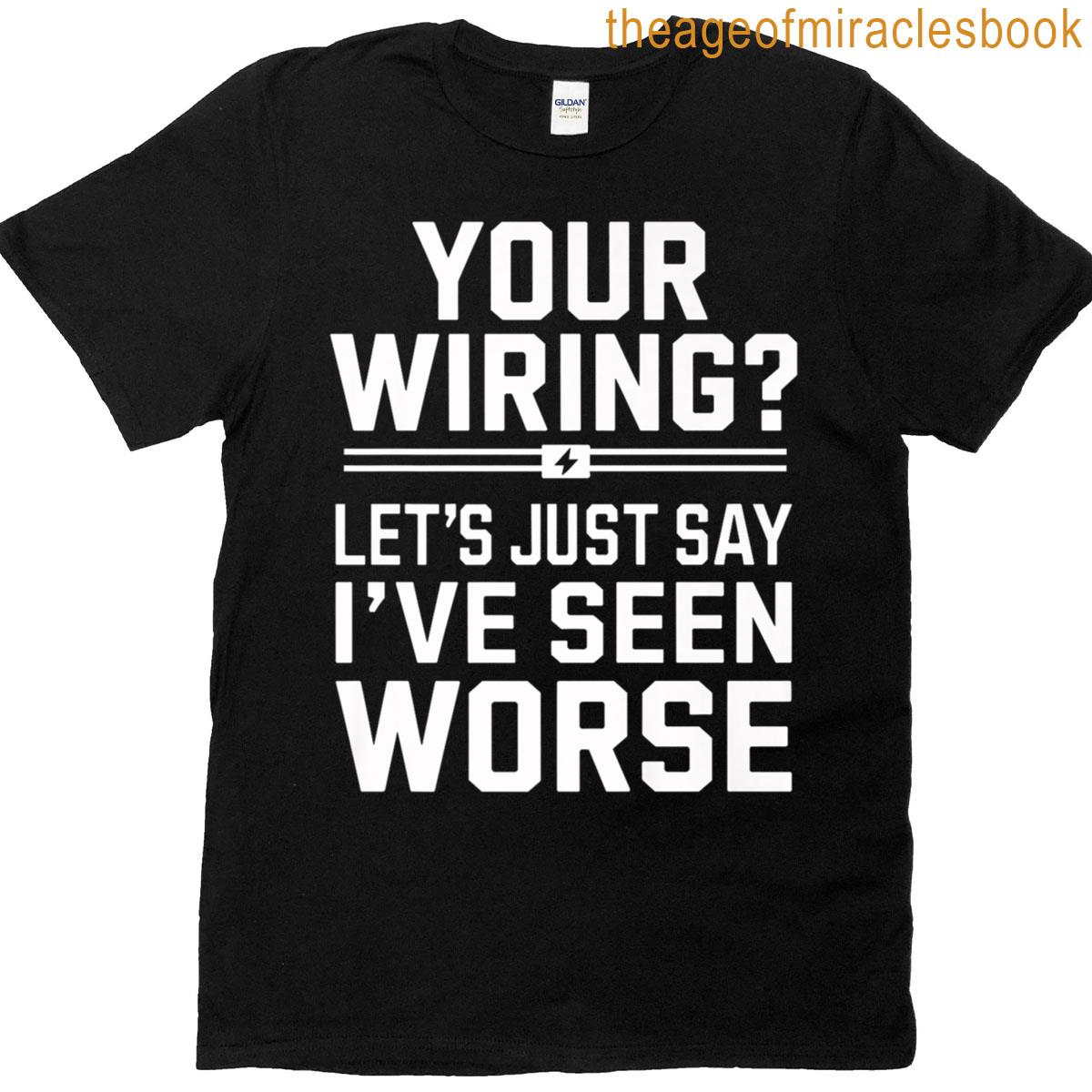 Funny Electrician Electrical Worker Electrical Engineer Premium T-shirt