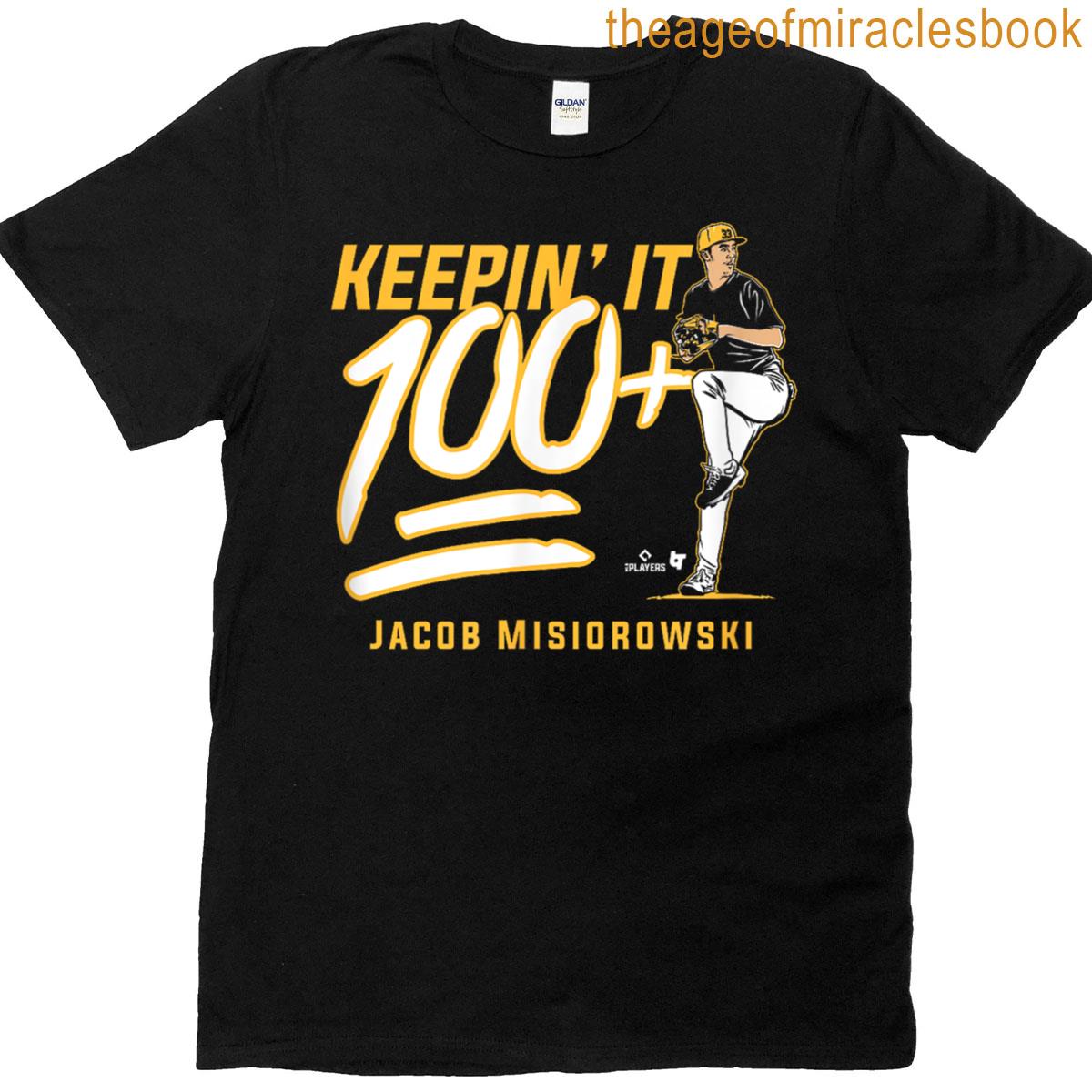Jacob Misiorowski – Keepin It 100 – Milwaukee Baseball T-shirt