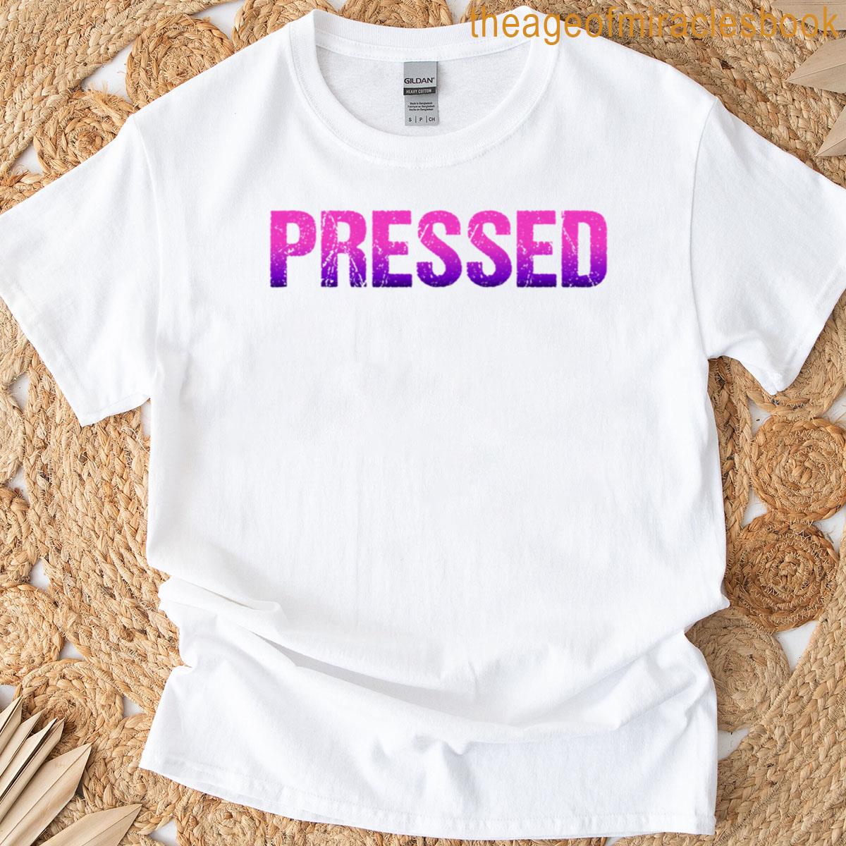 Pressed In Dark Pink T-shirt