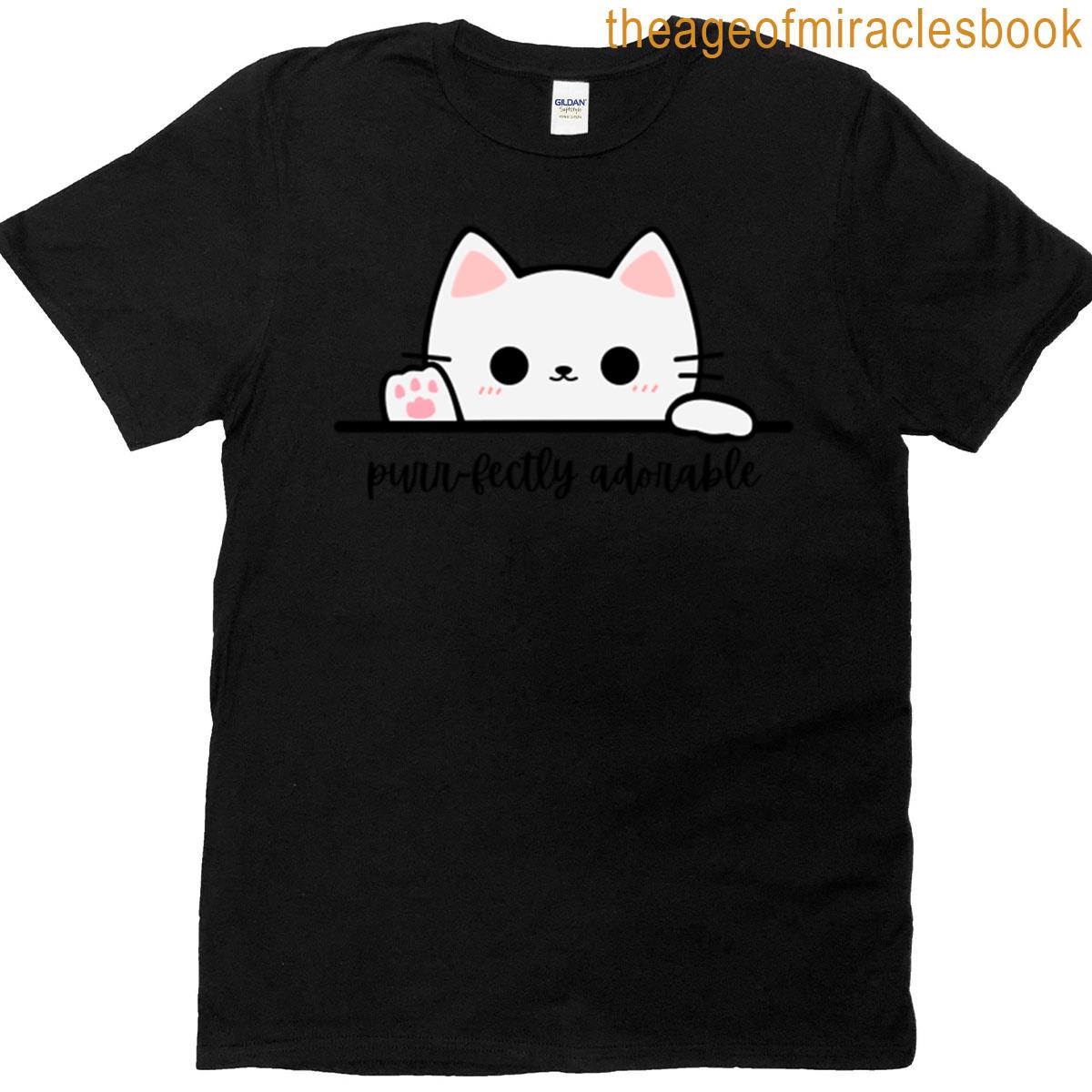 Purr-fectly Adorable Cat T-shirt