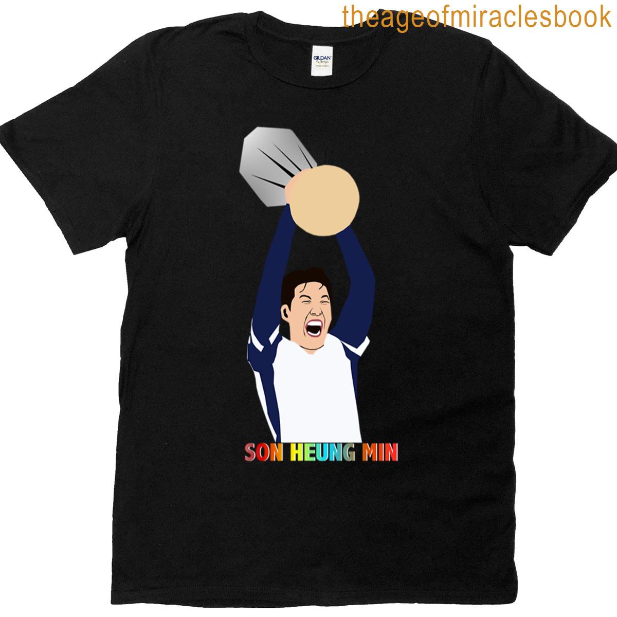 Son Heung Min Illustration Oversized T-shirt