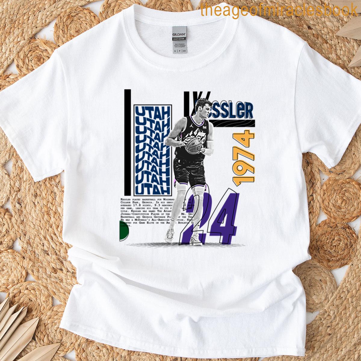 W Kessler Basketball Player Design T-shirt