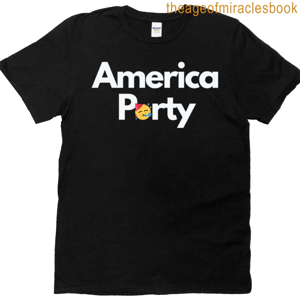 America Party Oversized T-shirt