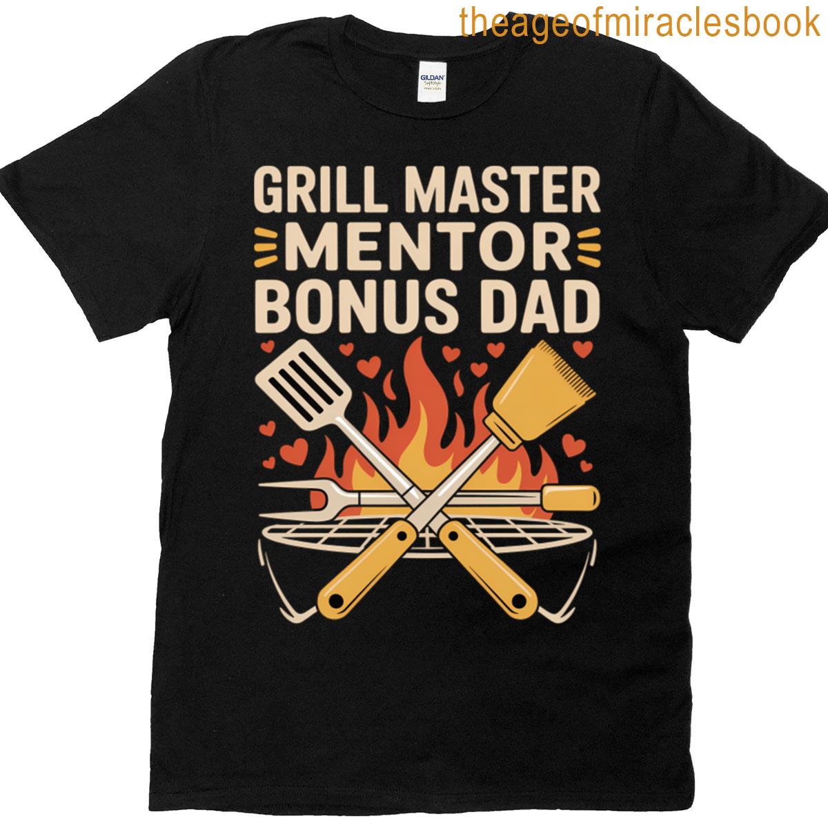 Bonus Dad Grill Master – Bbq Heart T-shirt
