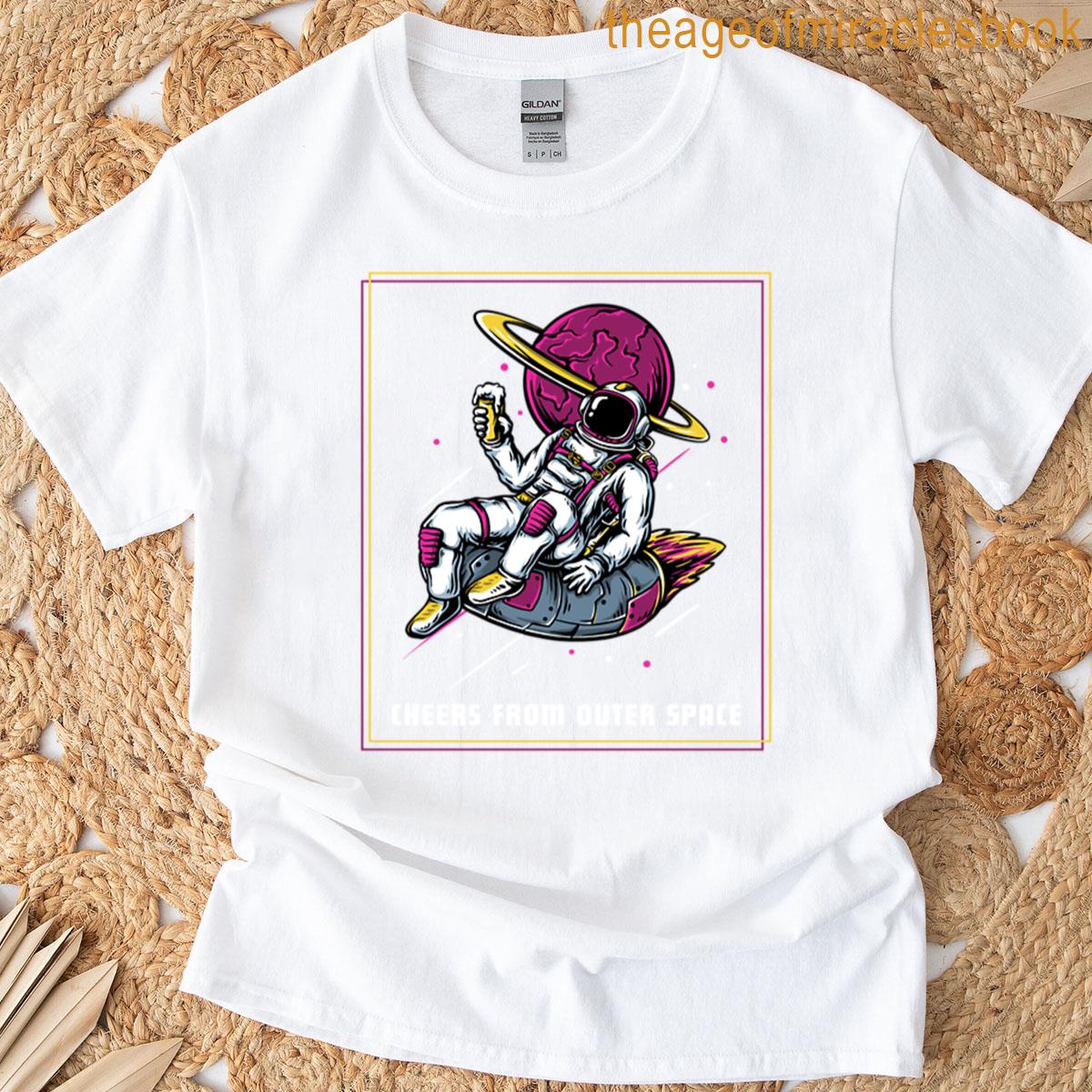 Cheers From Outer Space Oversized T-shirt