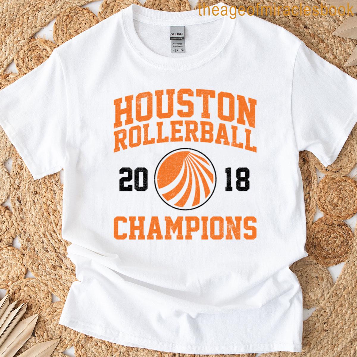 Houston Rollerball Champions Variant T-shirt
