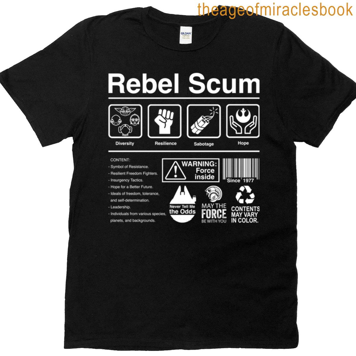 Rebel Scum Label T-shirt