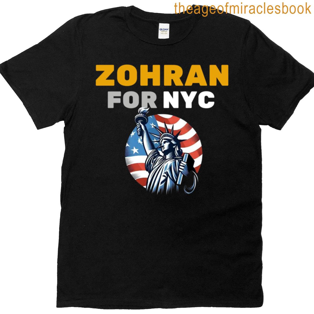 Zohran For Nyc Liberty And Progress Oversized T-shirt