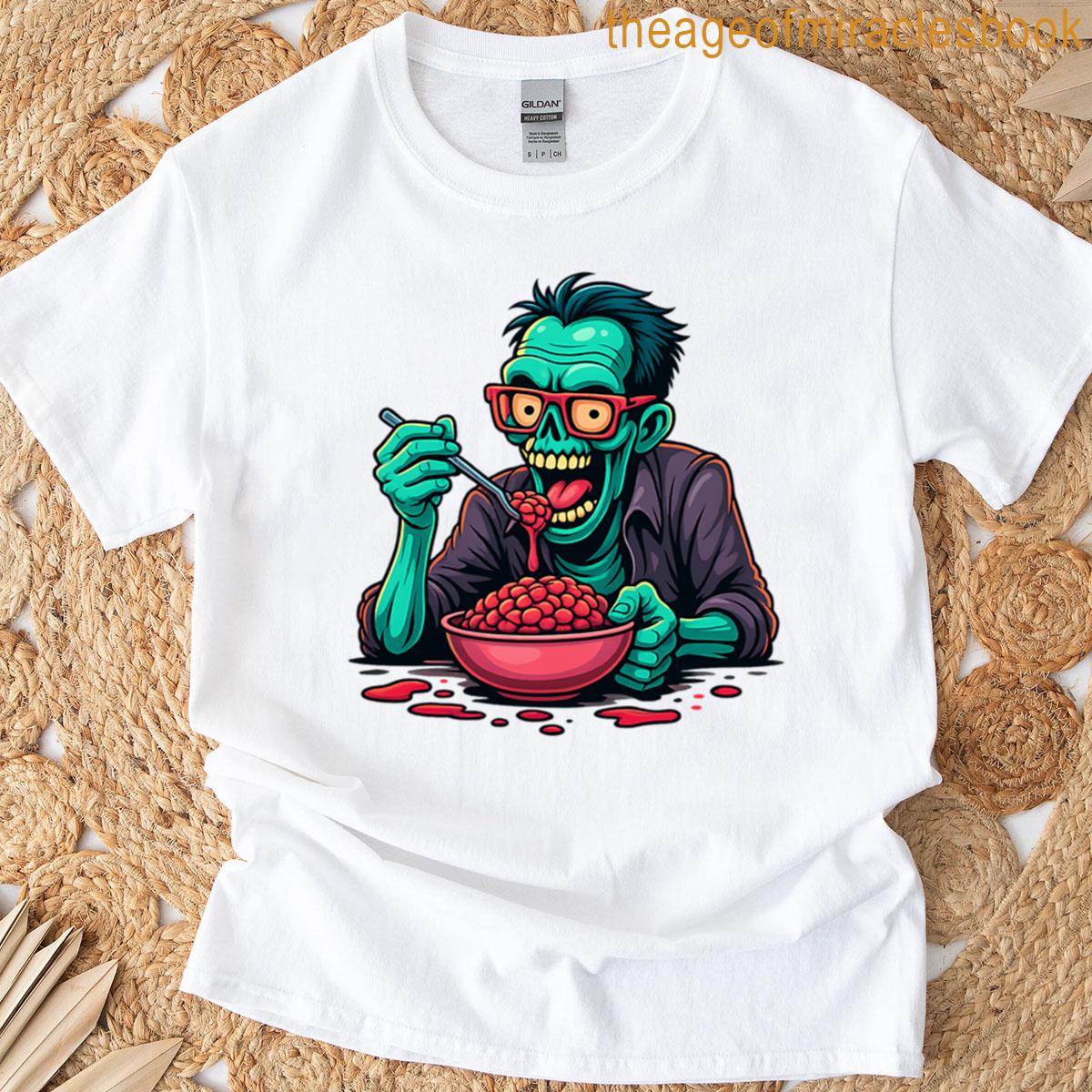 Zombie Cravings In 3d Horror T-shirt